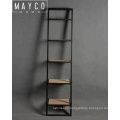 Mayco Desk Plus Narrow Bookshelf Set Display bookcase Ladder Shelf